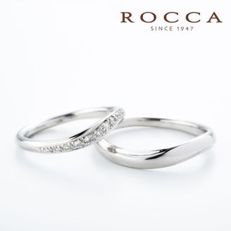 【ROCCA(ロッカ)】 【ROCCA】シンプルで仕事中も着けやすいマリッジリング KMR-A4D/4L