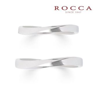 【ROCCA(ロッカ)】【ROCCA】シンプルで仕事中も着けやすいS字のマリッジリング KMR-A8D/8L