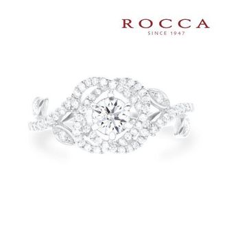 【ROCCA(ロッカ)】 【ROCCA】エレガントなバラのデザイン！華やかなエンゲージリング TDR03081