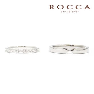 【ROCCA(ロッカ)】 【ROCCA】シンプルで仕事中も着けやすいマリッジリング （結婚指輪）SFR-1D/SFR-1L
