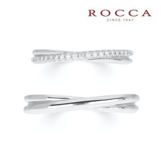 【ROCCA(ロッカ)】【ROCCA】シンプルで仕事中も着けやすいマリッジリング R66/R67