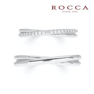 【ROCCA(ロッカ)】 【ROCCA】シンプルで仕事中も着けやすいマリッジリング R66/R67