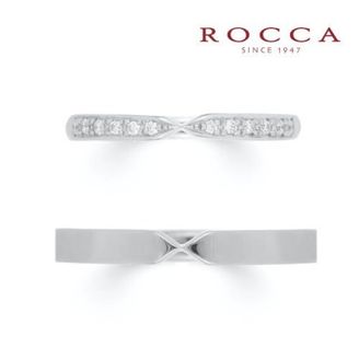 【ROCCA(ロッカ)】【ROCCA】シンプルで仕事中も着けやすいマリッジリング （結婚指輪）SFR-1D/SFR-1L