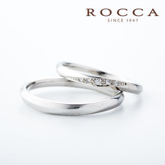 【ROCCA(ロッカ)】【ROCCA】シンプルで仕事中も着けやすいマリッジリング HO-4D/4L