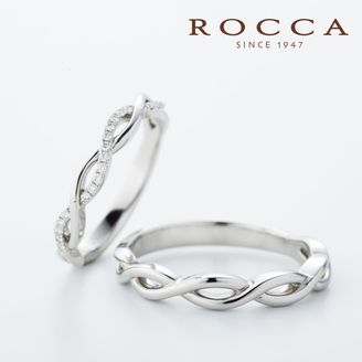 【ROCCA(ロッカ)】【ROCCA】重ね着けも！華奢なマリッジリング R64/65