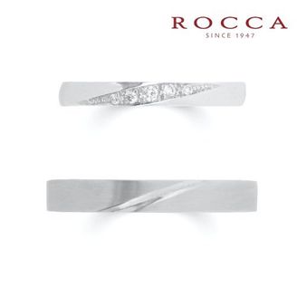 【ROCCA(ロッカ)】 【ROCCA】重ね付けにもぴったり！シンプルマリッジリング SFR-2D/SFR-2L