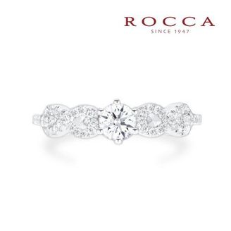 【ROCCA(ロッカ)】 【ROCCA】スタイリッシュなデザイン！クールなエンゲージリング TDR00685
