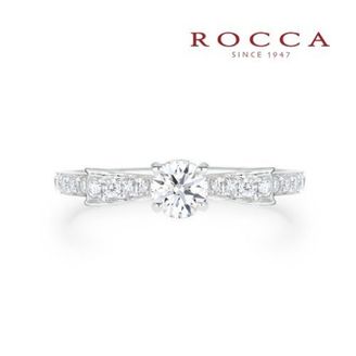 【ROCCA(ロッカ)】【ROCCA】薬指にリボンを結ぶロマンチックなエンゲージリング R60