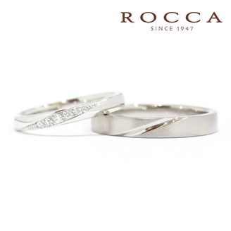 【ROCCA(ロッカ)】【ROCCA】重ね付けにもぴったり！シンプルマリッジリング SFR-2D/SFR-2L