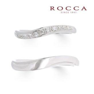 【ROCCA(ロッカ)】【ROCCA】シンプルで仕事中も着けやすいマリッジリング KMR-A4D/4L