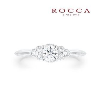 【ROCCA(ロッカ)】 【ROCCA】さりげないミル打ちが可愛いエンゲージリング 03B-191