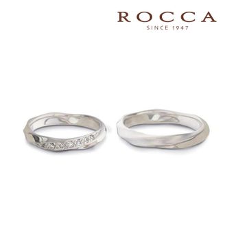 【ROCCA(ロッカ)】 【ROCCA】シンプルで仕事中も着けやすいマリッジリング FR-1D/1L