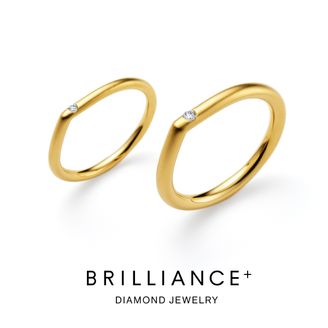 【BRILLIANCE+(ブリリアンスプラス)】 【海底ダイヤモンド】BLOU 02 Sea glass Ring