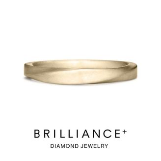 【BRILLIANCE+(ブリリアンスプラス)】K18CG リアム リング ヘアーライン 2.5mm