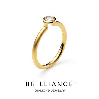【BRILLIANCE+(ブリリアンスプラス)】【海底ダイヤモンド】BLOU 03 Solitaire Ring