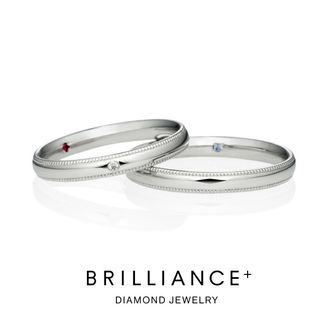 【BRILLIANCE+(ブリリアンスプラス)】オーバル ミルグレイン