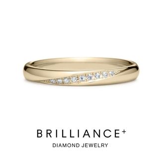 【BRILLIANCE+(ブリリアンスプラス)】K18CG ルリエ ダイヤモンド
