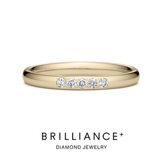 【BRILLIANCE+(ブリリアンスプラス)】 K18CG プチエタニティ
