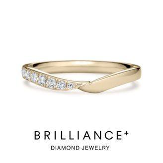【BRILLIANCE+(ブリリアンスプラス)】 K18CG パルタジェ エングレーブ