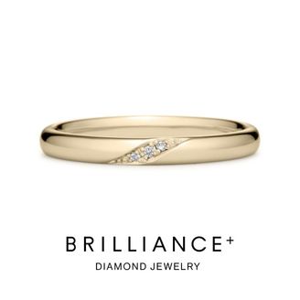 【BRILLIANCE+(ブリリアンスプラス)】K18CG クオーレ エングレーブ