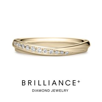 【BRILLIANCE+(ブリリアンスプラス)】 K18CG ラヴィ エングレーブ