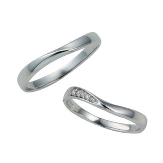 【イシガミブライダル】W-19/ W-20 【With thee】ｳｨｽﾞｨｰの結婚指輪