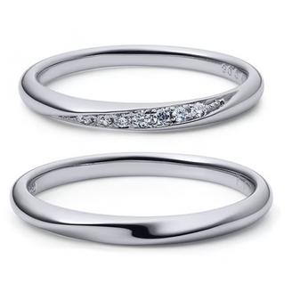 【イシガミブライダル】ARIEL ～アリエル～（天王星の衛星）HOSHI no SUNAの結婚指輪