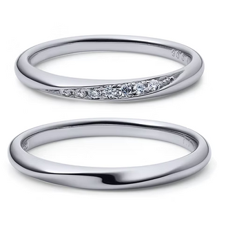 【イシガミブライダル】 ARIEL ～アリエル～（天王星の衛星）HOSHI no SUNAの結婚指輪