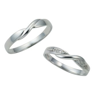 【イシガミブライダル】 W-5 / W-6 【With thee】ｳｨｽﾞｨｰの結婚指輪