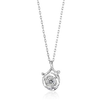 【I's stone(アイズストーン)】Engagement Necklace Rose_06　**ロズネックレス**