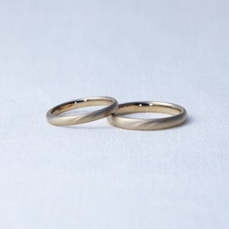 【Craft Jewelry karen】シンプルマットリング(甲丸)