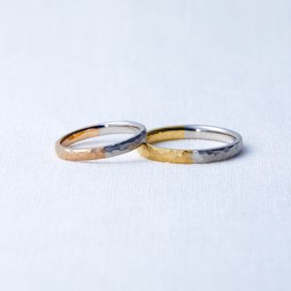 【Craft Jewelry karen】 槌目コンビ