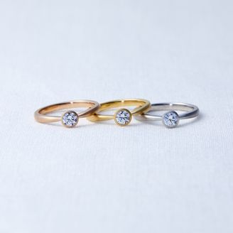 【Craft Jewelry karen】伏せ込みプロポーズリング