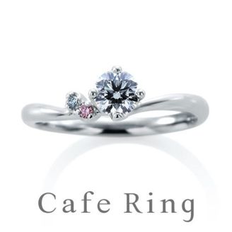 【BROOCH(ブローチ)】【ローブドゥマリエ デュー】大人可愛いピンクダイヤモンドの婚約指輪