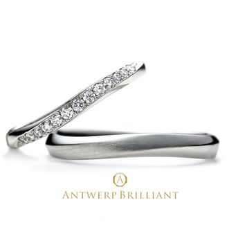 【BROOCH(ブローチ)】”Vega” Wedding Band Ring ”べガ” ウエディングバンド リング 