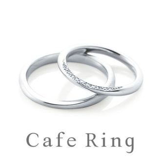 【BROOCH(ブローチ)】【ルイ】正面と側面の表情が楽しめる結婚指輪