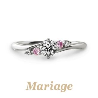 【BROOCH(ブローチ)】プレディスィー【Presdici：近くに】0.3ct　ピンクダイヤアレンジ