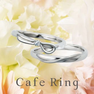 【BROOCH(ブローチ)】【ル・ルバン】さりげないリボンがキュートな結婚指輪