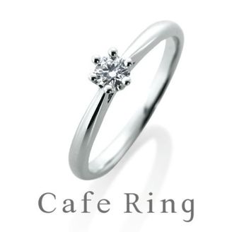 【BROOCH(ブローチ)】【フレーズ】ミルククラウン（美しい王冠）のスタンダードな婚約指輪