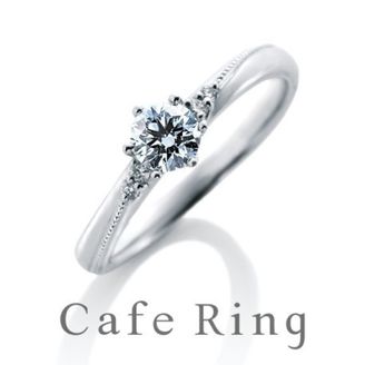 【BROOCH(ブローチ)】【ミエル デュー】ミル打ちが人気！こだわりの婚約指輪