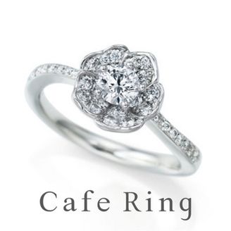 【BROOCH(ブローチ)】【ホワイトローズ】華やかな大人花嫁リング　存在感も抜群！