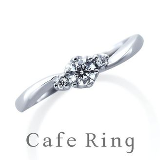 【BROOCH(ブローチ)】 【フレジエ】さりげなく愛らしい婚約指輪