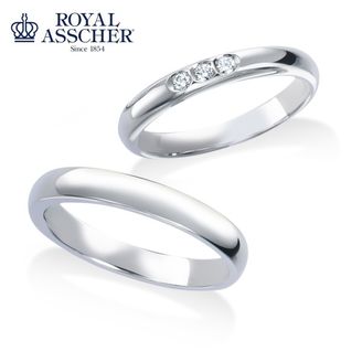 【一真堂】WRB072(ダイヤモンド3石タイプ)/WRA061