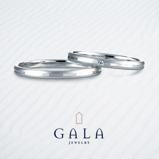 【GALA JEWELRY(ガラジュエリー)】【GALA】鍛造製法のお洒落なデザイン☆