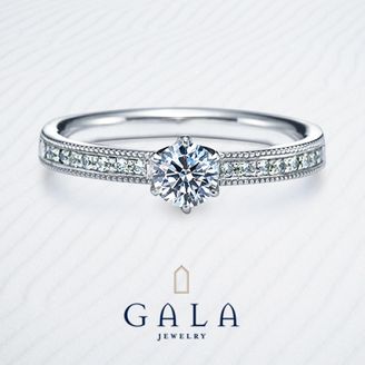 【GALA JEWELRY(ガラジュエリー)】GALA_エンゲージリング〜キュート〜