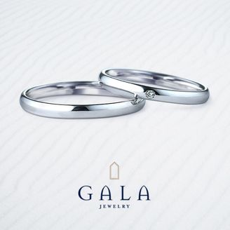 【GALA JEWELRY(ガラジュエリー)】【GALA】マリッジリングといえばこちら！！永遠の定番シンプルデザイン☆