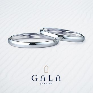 【GALA JEWELRY(ガラジュエリー)】 【GALA】マリッジリングといえばこちら！！永遠の定番シンプルデザイン☆