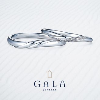 【GALA JEWELRY(ガラジュエリー)】 【GALA】ぽってり感と華やかさで女性らしさ満載♪思わずときめくマリッジリング