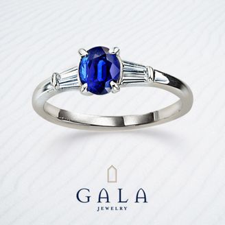 【GALA JEWELRY(ガラジュエリー)】【GALA】個性が輝くサファイアリング。自分らしさを大事にしたい人へおすすめ