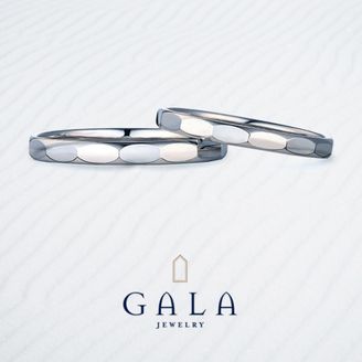 【GALA JEWELRY(ガラジュエリー)】【GALA】シンプルかつ個性を感じさせるデザイン！軽やかな着け心地も人気の秘密♪